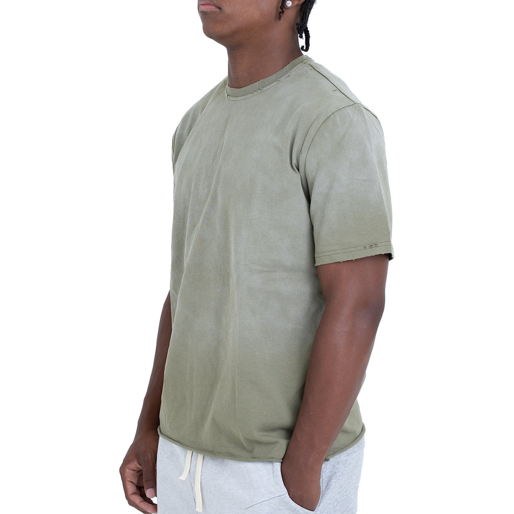 WASHED OLIVE NOSINU TEE