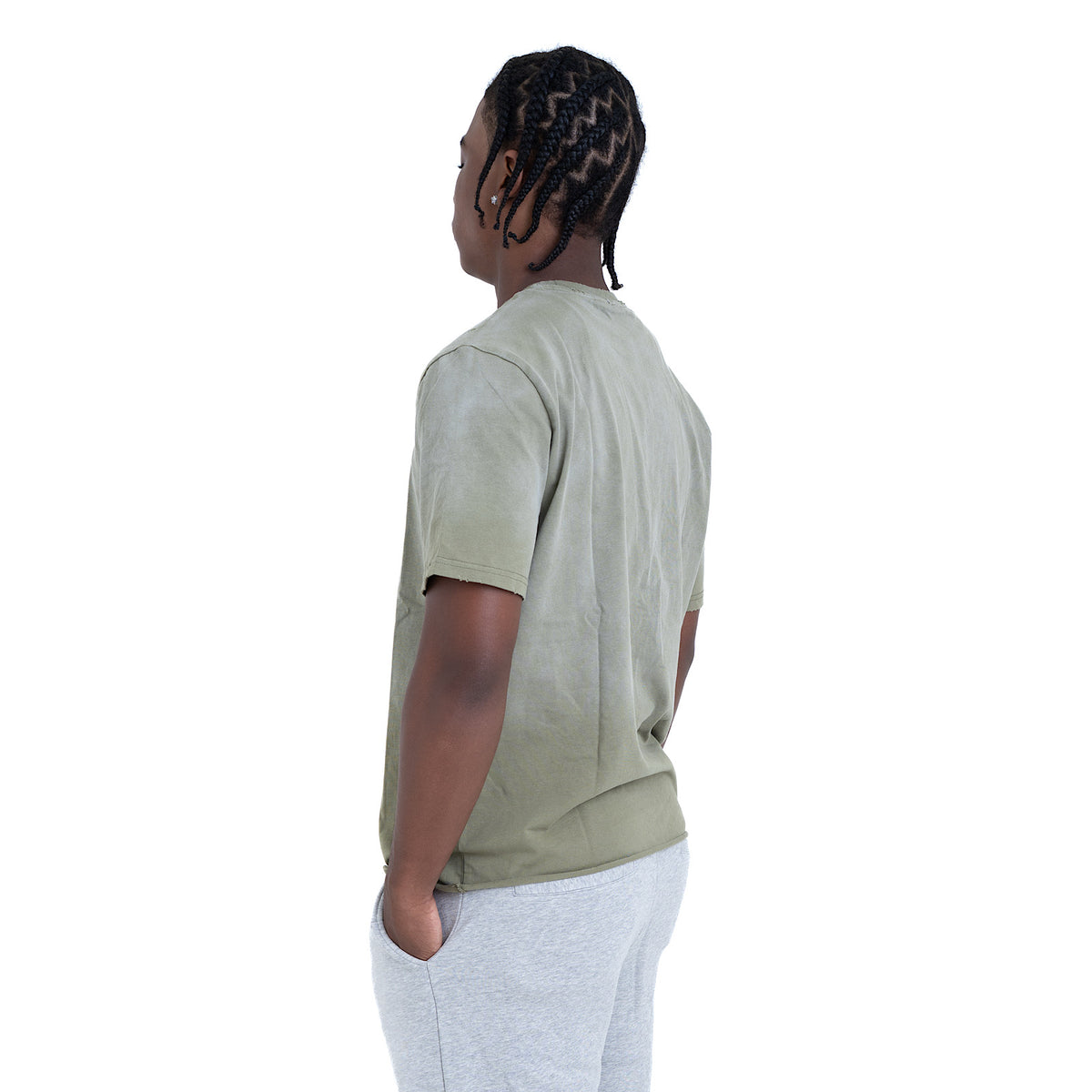 WASHED OLIVE NOSINU TEE